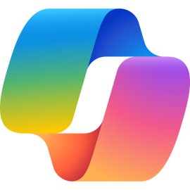 Microsoft 365 Copilot Logo Vector PNG | Dynamic AI-powered productivity emblem 