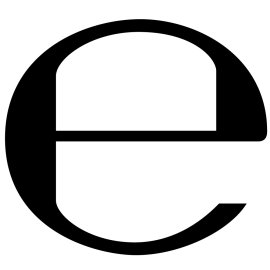 Big City Computers Logo Vector PNG | Modern lowercase e emblem 
