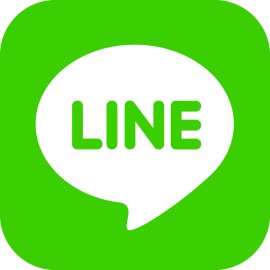Line Messenger Logo Vector PNG | LINE chat app green icon 