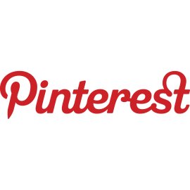 Pinterest Logo Vector Eps Png | Pinterest wordmark in red script 