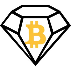 Bitcoin Diamond BCD Logo Vector PNG | Bitcoin Diamond Cryptocurrency Emblem 