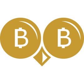 Bitcoin Owl Logo Vector Png | Dual Bitcoin Coin Owl Emblem 