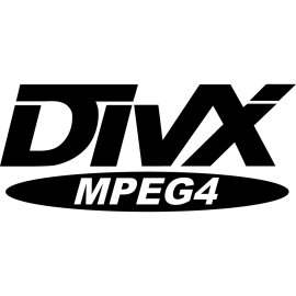 DivX MPEG-4 Logo Vector PNG | Classic DivX Video Codec Emblem 