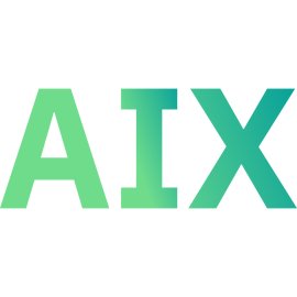 AIX Logo Vector PNG | Modern Gradient Wordmark 
