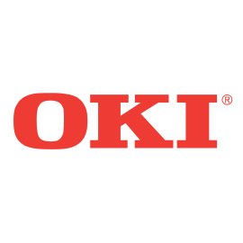 OKI logo vector PNG | Bold red OKI wordmark 