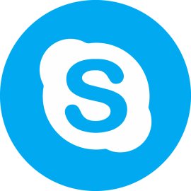 Skype Icon Logo Vector Png | Skype communication emblem 
