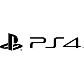 PlayStation Logo Black Vector PNG | Iconic PS4 Wordmark in Black 