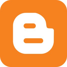 Blogger B Logo Vector PNG | Minimalist Blogging Platform Icon 