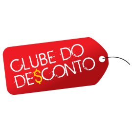 Clube Do Desconto Logo Vector PNG | Modern Discount Club Branding 