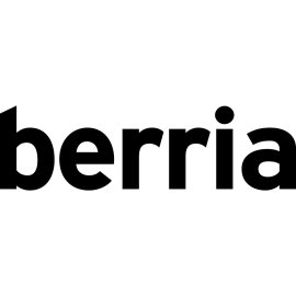Berria Wordmark Logo Vector PNG | Bold Lowercase Berria Brandmark 