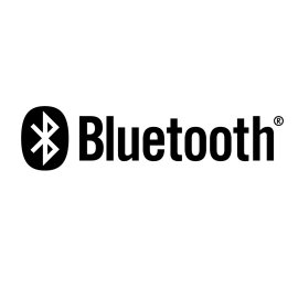 Bluetooth Black Logo Vector Png | Wireless connectivity icon in monochrome 