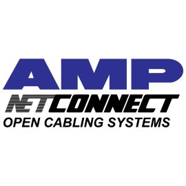 AMP NETCONNECT Logo Vector PNG | AMP NETCONNECT Open Cabling Systems Emblem 