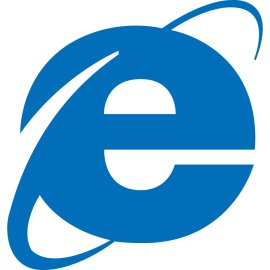 Internet Explorer Logo Vector PNG | Classic Internet Explorer Emblem 