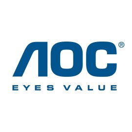 AOC Monitors Logo Vector PNG | AOC Brand Emblem 