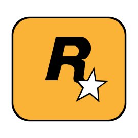 Rockstar Games Logo Vector PNG | Rockstar Games Iconic R Star Emblem 