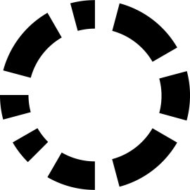 Codacy Logo Vector PNG | Minimalist Circular Progress Emblem 