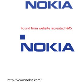NOKIA Logo Vector PNG | Classic NOKIA Wordmark in Blue 