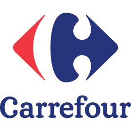 Carrefour logo vector PNG | French hypermarket logo design 