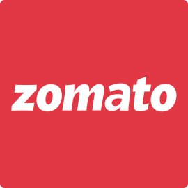 Zomato Logo Vector PNG | Bold Zomato Wordmark on Red Background 