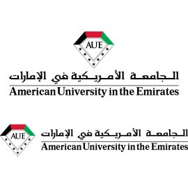 American University in the Emirates Official Logo Vector | AUE Academic Identity Emblem 