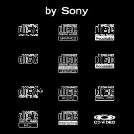 Compact Disc Logo Vector PNG | Classic Compact Disc Digital Audio Mark 