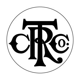 Computing Tabulating Recording Company Monogram Logo Vector | Early IBM Predecessor Emblem 