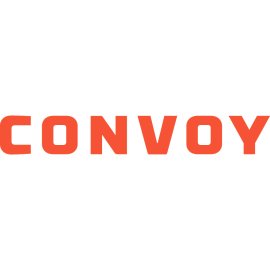Convoy Logo Vector PNG | Bold Wordmark for Digital Freight Network 