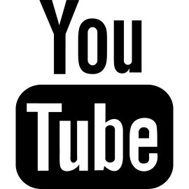 Youtube Black Logo Vector Png | Classic YouTube wordmark 
