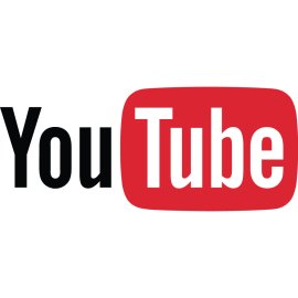 YouTube Flat Logo Vector PNG | Classic YouTube Wordmark Icon 