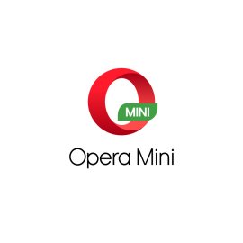 Opera Mini Logo Vector PNG | Opera Mini mobile browser emblem 