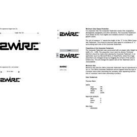 2Wire Corporate Logo Vector|2Wire Wordmark Identity