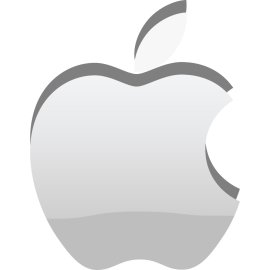 Apple Logo Vector PNG | Minimalist bitten apple icon 