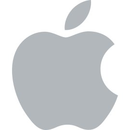 Apple Mac Logo Vector Png | Minimalist bitten apple emblem 