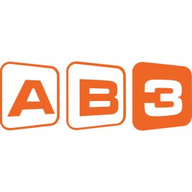 Aragon Ant Logo Vector Png modern brandmark|Bold geometric monogram in orange blocks