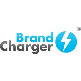 BrandCharger Logo Vector PNG | Dynamic lightning bolt brand identity 