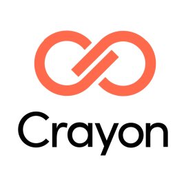 Crayon Logo Vector PNG | Modern Infinity Loop Emblem 