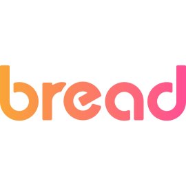 Bread Wallet Logo Vector PNG | Bread Crypto Wallet Gradient Wordmark 