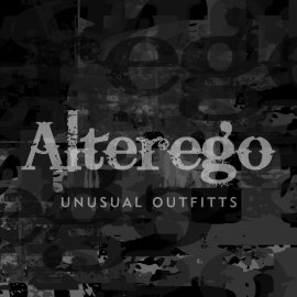 Alterego Unusual Outfits Logo | Dark Grunge Fashion Wordmark 
