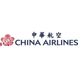 China Airlines Plum Blossom Emblem | Elegant East‑West Airline Wordmark 