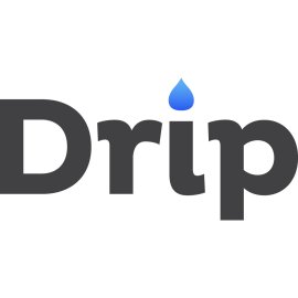 Drip Logo Vector PNG | Minimal droplet wordmark 
