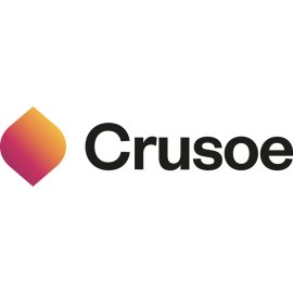 Crusoe Energy Logo Vector PNG | Crusoe Gradient Flame Emblem 
