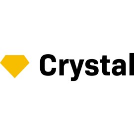 Crystal Blockchain Logo Vector PNG | Crystal Analytics Brand Emblem 
