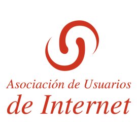 Asociación de Usuarios de Internet official logo in vector PNG format|Symbolic red emblem representing connected internet users and digital community