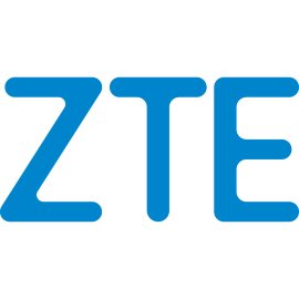 ZTE Logo Vector PNG|Minimalist blue ZTE logotype