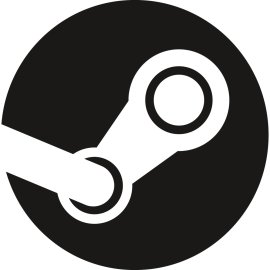 Steam Logo Vector PNG | Steam Gaming Platform Emblem 