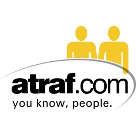 Atraf.com Official Brand Logo Vector | Atraf.com Community Identity Mark 