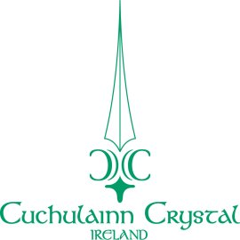 Cuchulainn Crystal Logo Vector PNG | Irish luxury crystal brand emblem 