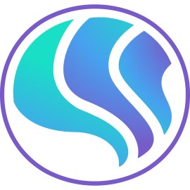 Aurora Dao Aura Logo Vector Png | Fluid Aurora Crypto Emblem 