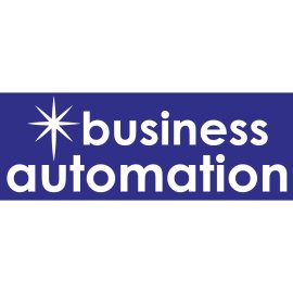 Business Automation Logo Vector PNG | Modern Automation Brand Emblem 