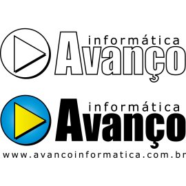 Avanço Informática Logo Vector PNG | Avanço Informática Brand Emblem 